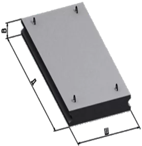 Плиты перекрытий камер ВП-31-12