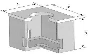 Колодец кабельной связи ККСр-1-10(80) ГЕК