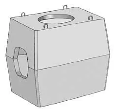 Колодец кабельной связи ККСр-2-10(80) ГЕК