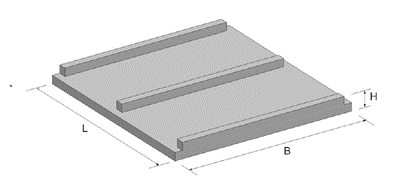 Плиты покрытий коллекторов КП-36